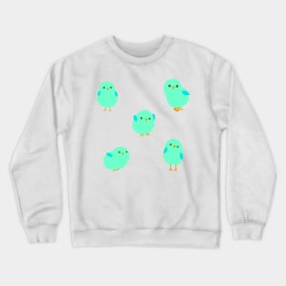 Guess Who Soggy Chick Sticker Pack (Blue) Crewneck Sweatshirt